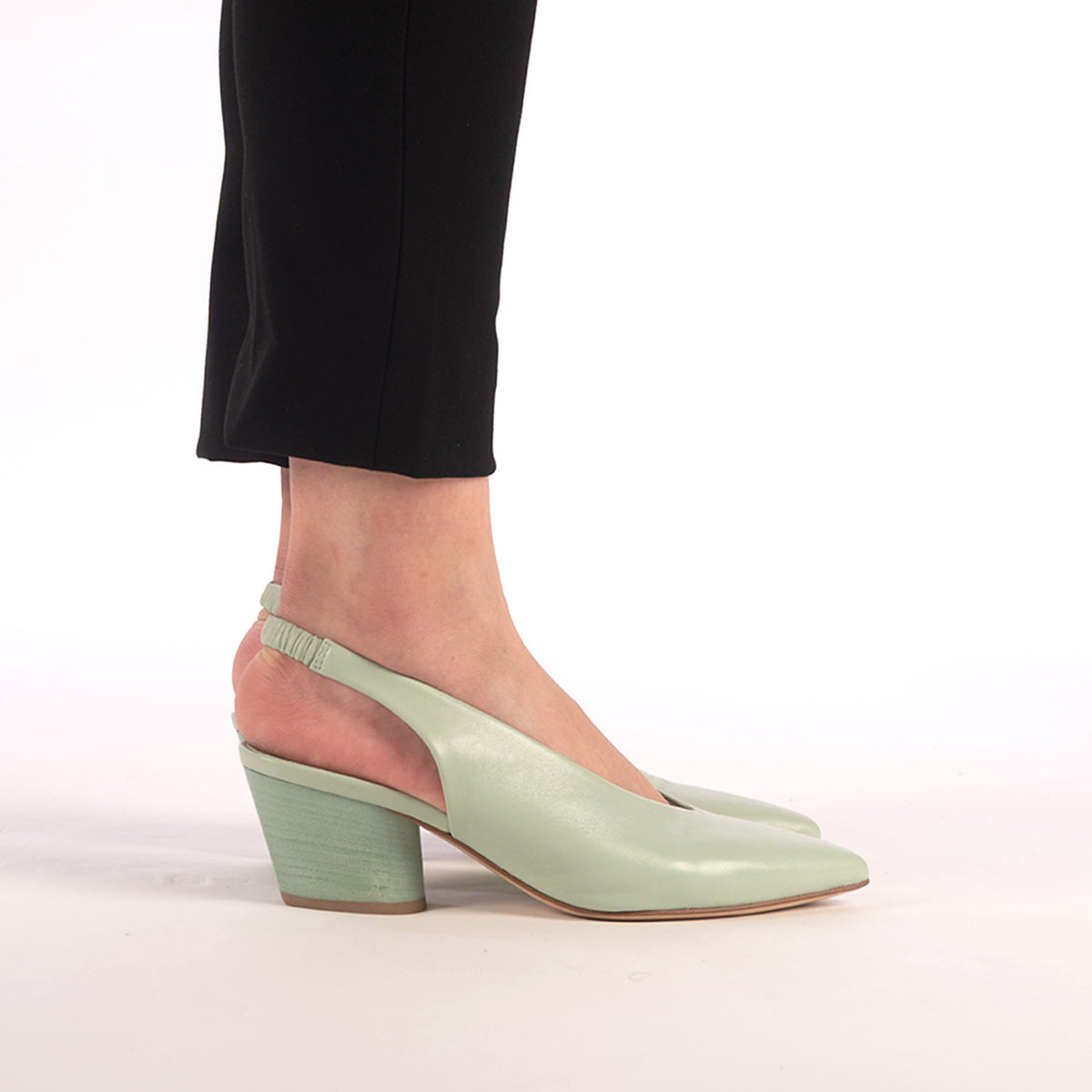 Ellery leather cheap slingback pumps