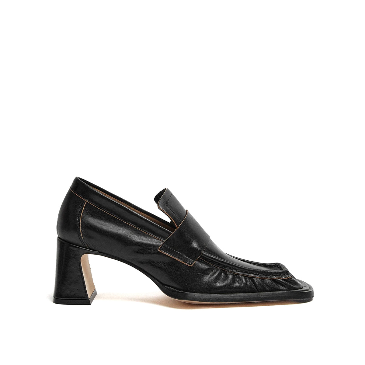 Miista-Loaf-Black-Loafer-Heels