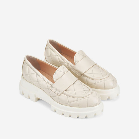 Celeste Quilted - Milk