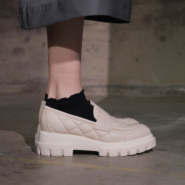 Celeste Quilted - Milk