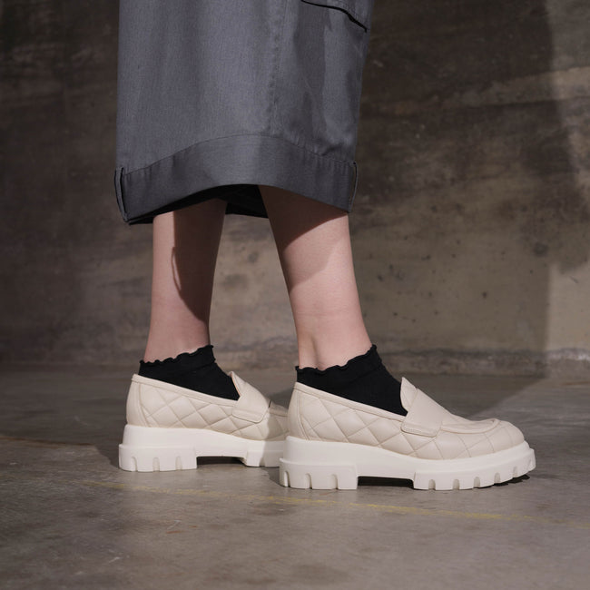 Celeste Quilted - Milk