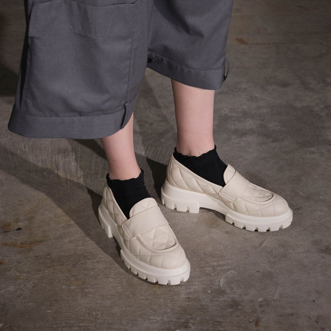 Celeste Quilted - Milk