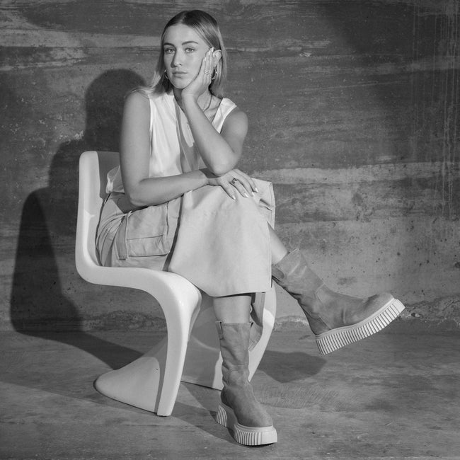 Milagros - Taupe Suede