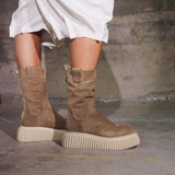 Milagros - Taupe Suede