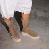 Milagros - Taupe Suede