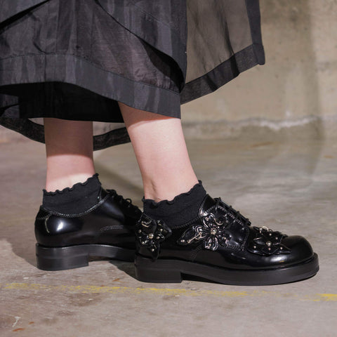 Trudi Lace Up - Black