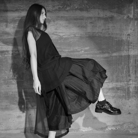 Trudi Lace Up - Black