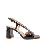 Remi Heel - Chocolate Croc