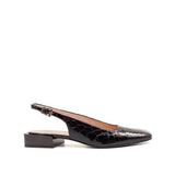 Zadie Slingback - Chocolate Croc