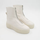 Bethnal Green Zip Boot - White