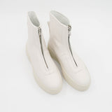 Bethnal Green Zip Boot - White