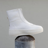 Bethnal Green Zip Boot - White