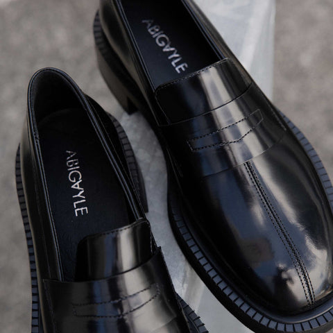 Muswell Split Loafer - Black