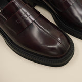 Muswell Split Loafer - Bordeaux