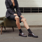 Muswell Split Loafer - Bordeaux