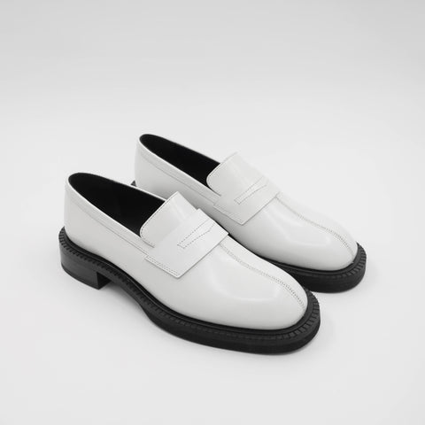 Muswell Split Loafer - White