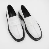 Muswell Split Loafer - White