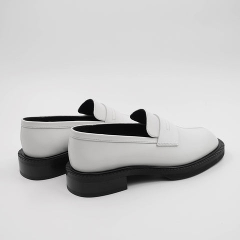 Muswell Split Loafer - White