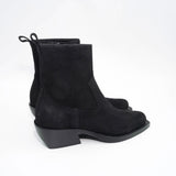 Cubist Western - Black Suede