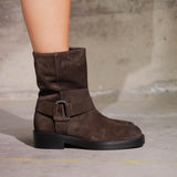 Arno - Espresso Suede