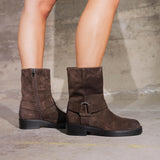 Arno - Espresso Suede