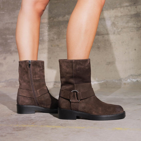 Arno - Espresso Suede