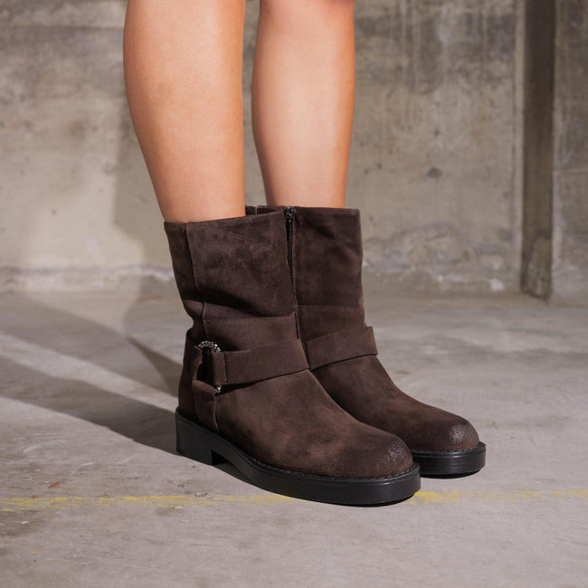 Arno - Espresso Suede