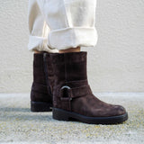 Arno - Espresso Suede