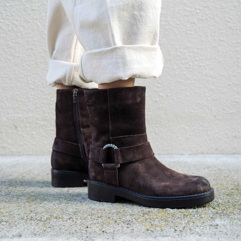 Arno - Espresso Suede