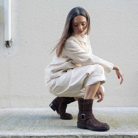 Arno - Espresso Suede