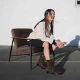 Arno - Espresso Suede