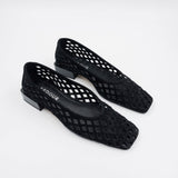 Cleo Flat - Black Suede