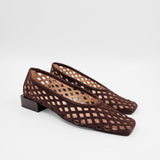 Cleo Flat - Chocolate Suede