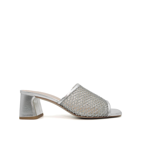Cosimo Mesh - Silver Glitter