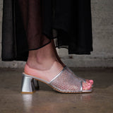Cosimo Mesh - Silver Glitter