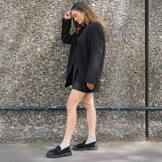 Hermannplatz - Black Suede