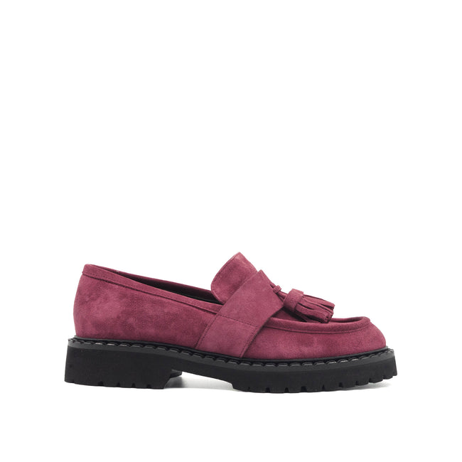 Hermannplatz - Raspberry Suede