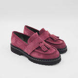 Hermannplatz - Raspberry Suede