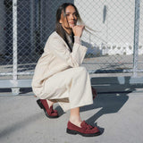Hermannplatz - Raspberry Suede