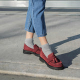 Hermannplatz - Raspberry Suede