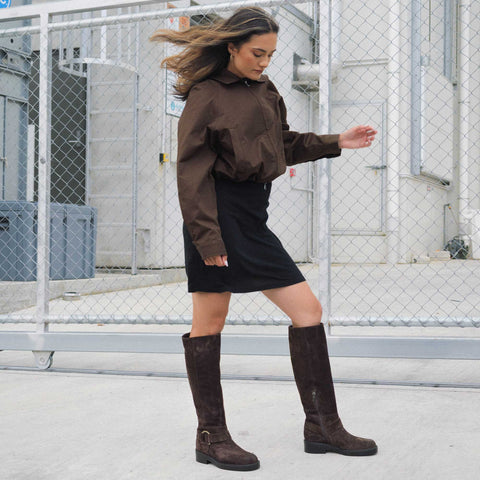 Lazio - Espresso Suede