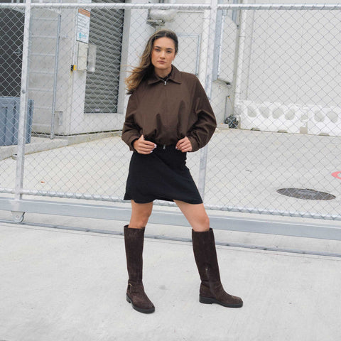 Lazio - Espresso Suede