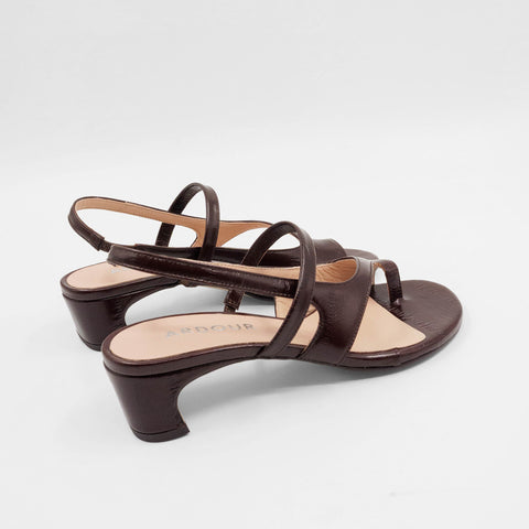Romy Sandal - Choc Eel