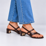 Romy Sandal - Choc Eel