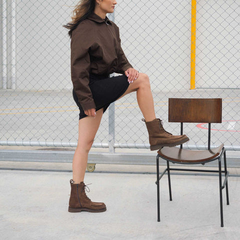 Ticino - Hazelnut Suede