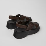 Tasha Cross Strap - Brown