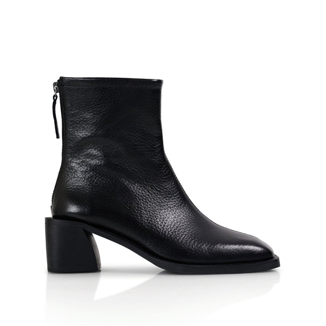 Brooklyn Square Toe Boot - Black
