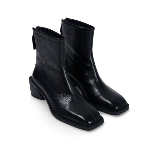 Brooklyn Square Toe Boot - Black