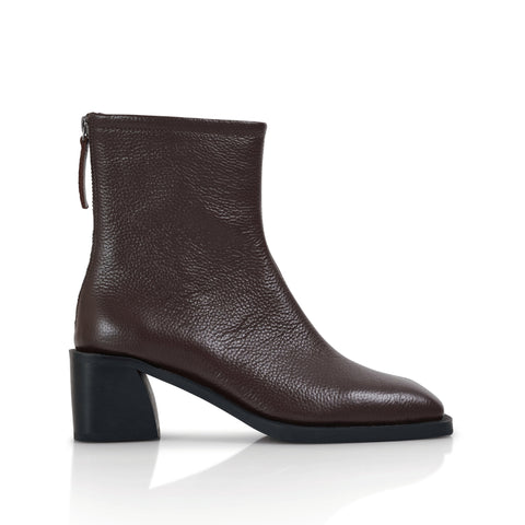 Brooklyn Square Toe Boot - Brown