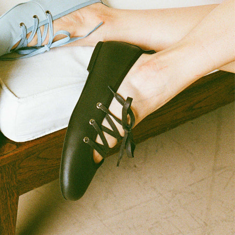 Lacey Ballet Flat - Choc